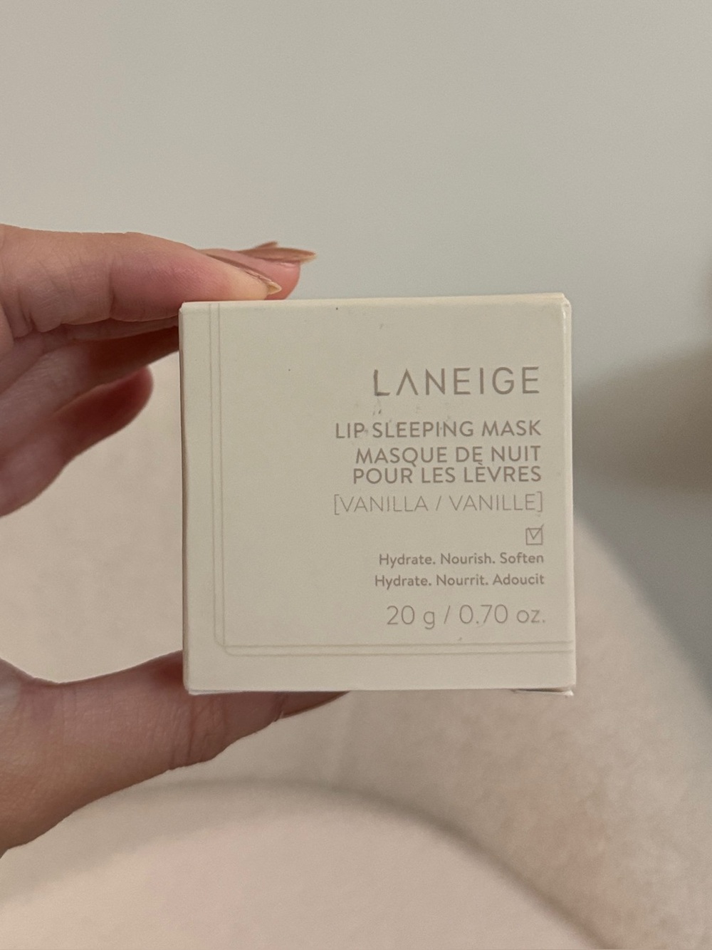 NEW LANEIGE Lip Sleeping Mask, Vanilla (0.7oz)